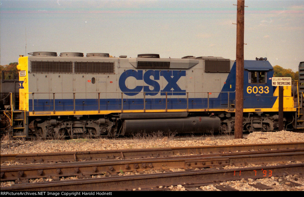 CSX 6033